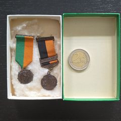 Pair of miniature medals ( 1916 Easter Rising and War of Independence With Comrac bar ) for sale