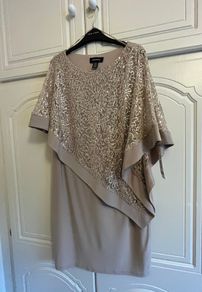 R&M  Richards  Sequence Cape Dress