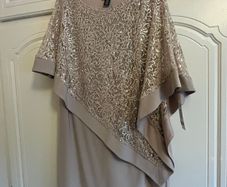 R&M  Richards  Sequence Cape Dress