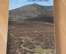 Knockmealdown Mountains Hiking Map