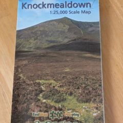Knockmealdown Mountains Hiking Map