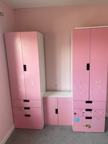 Pink wardrobe