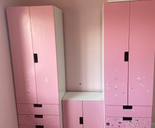 Pink wardrobe