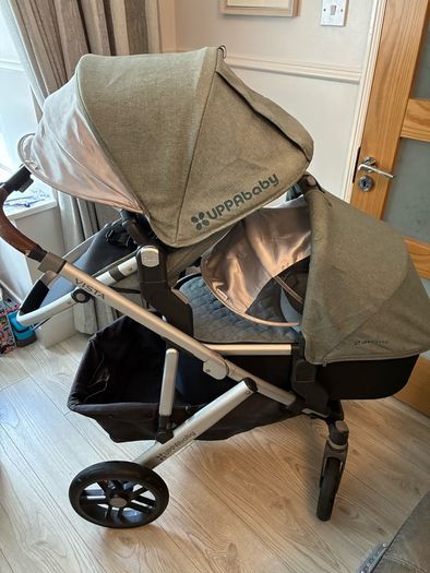 vista uppababy double buggy