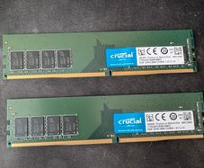 16Gb Crucial DDR4 2x8 2666 MT