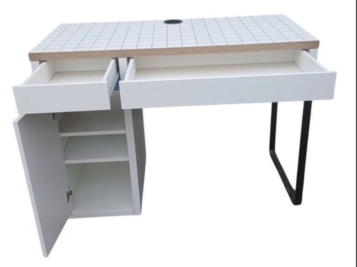 desk with  drawers