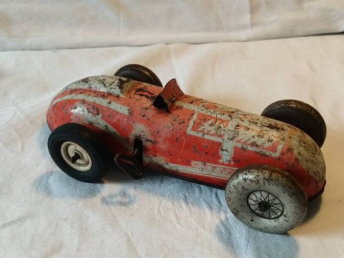 1940's Wind Up tinplate Car(Working)