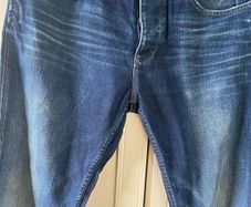 Hilfiger denim men's straight fit indigo blue 34 /34