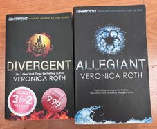 Divergent & Allegiant, Books 1&3 by Veronica Roth