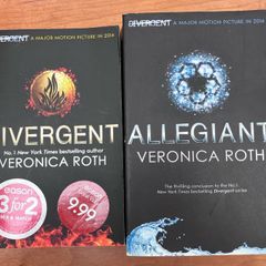 Divergent & Allegiant, Books 1&3 by Veronica Roth