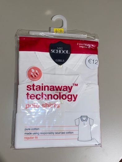 New polo shirts (age 7-8)