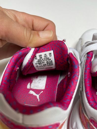Puma girls runners Barbie limited addition