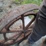 old antique  wheel Image 6