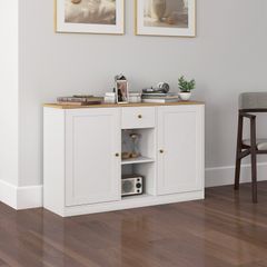 Kitchen Dresser Sideboard with Drawer Cabinets, Shelves