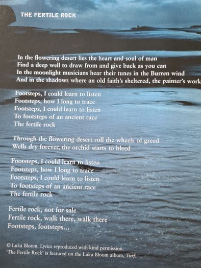The Fertile Rock. Seasons In The Buren. By Carsten Kriegar.. Beautiful  Photographic  Seens Of The Buren. LARGE VOLUME BOOK.