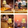 Table Lamp, Touch Lamps Bedside Lamp, 10-Way Dimmable Crystal Lamp, 3 Colors Rechargeable Lamp,Cordless Lamp for Bedroom,Touch Lamp, Gold Lamp,Table Lamps for Living Room Bedroom Dinner Bar Image 2