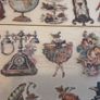 50pcs Retro Transparent Stickers Decals Image 6