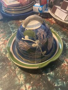 Judy greene pottery cheese dome free postage