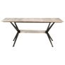 Dining Table 180x90x76 cm Solid Mango Wood Image 6