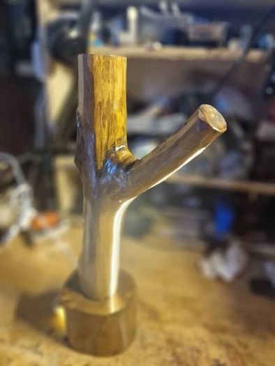 Hand crafted cob light desk lamp