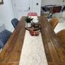 Reclaimed wood dining table Image 3