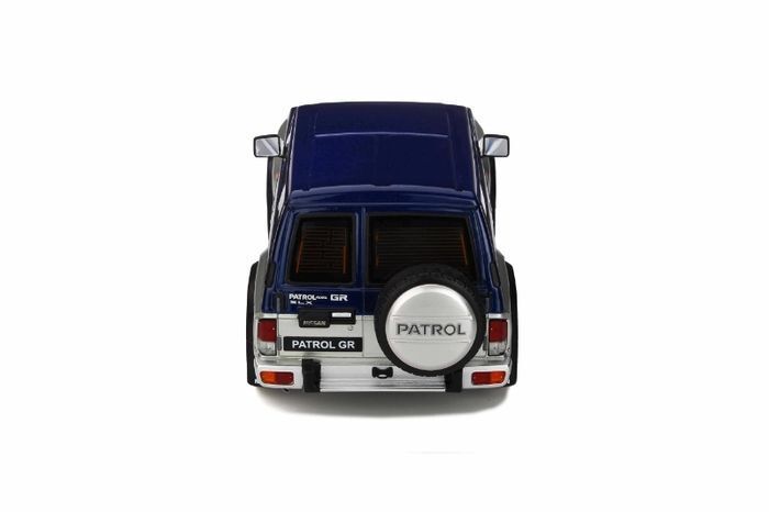 Nissan Patrol Gr Blue Th1 & Silver Kj1 1992 - Very Rare - Ottomobile - 1/18 - New In Box