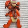 Winnie the Pooh Tigger Plush Disney Soft Toy Wearing Dressing Gown And Night Cap Used Please look at the pictures Image 2