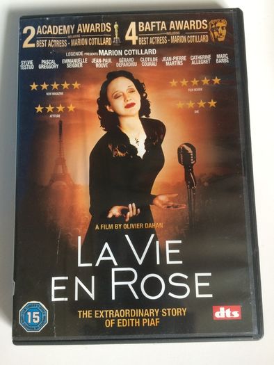 La Vie En Rose [2007] Marion Cotillard [Movie DVD] Academy Award Winner