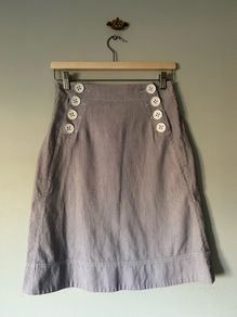 Nice striped button top skirt