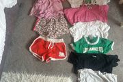 5-6y Girl Summer bundle shorts &amp; T-shirts