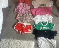 5-6y Girl Summer bundle shorts & T-shirts