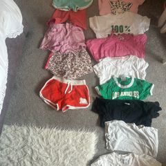 5-6y Girl Summer bundle shorts & T-shirts