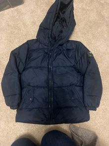 Navy puffer jacket 4-5