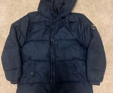 Navy puffer jacket 4-5