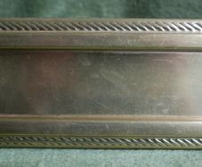 Door Letter plate SOLID BRASS vintage old style sprung GEORGIAN door letter plate letter box postal plate cover