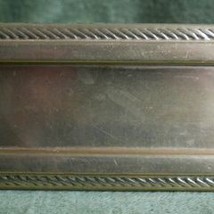 Door Letter plate SOLID BRASS vintage old style sprung GEORGIAN door letter plate letter box postal plate cover