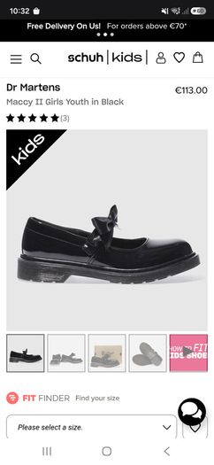 Girls Dr Martens School Shoes