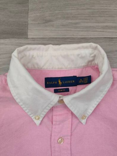 Polo Ralph Lauren Button Down Oxford Shirt Mens Large Slim Fit