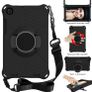 For Samsung Galaxy Tab A9 Spider King EVA Protective Case With Adjustable Shoulder Strap & Holder Black Image 2