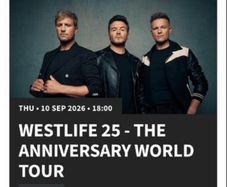 Westlife VIP Premium Package