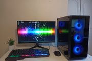 Gaming Pc Ryzen 5 3600 Cpu, 16gb Ram, 240gb Ssd, 500gb Nvme, Gtx 970 4gb Graphics Card, Windows 10 Pro
