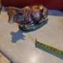 Vintage Paper Mache Lying Cow/Ox Christmas Nativity Made in Japan Image 3
