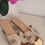 GIVANA bling sliders with perspex heel Sz 40 (Fit 6.5-7UK) Image 5