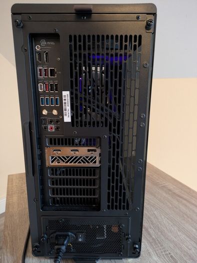 High Spec Desktop Tower PC with monitor and keyboard