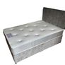 Brand new Double bed with mattress Image 2