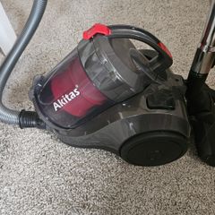 Akitas 800W Cylinder Vacuum Cleaner Bagless