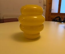 Vase, yellow, ikea