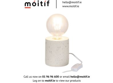 Rowan Cement Lamp