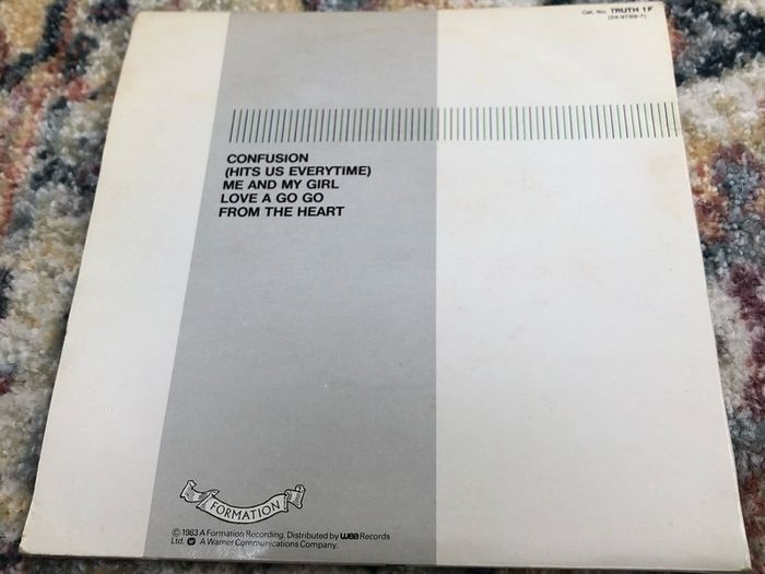 The Truth - Confusion (1983) 7" double pack