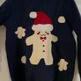 Christmas Jumper kids 5-6 y 100% cotton New Image 2